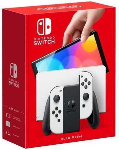 Konzol Nintendo Switch (OLED model) White