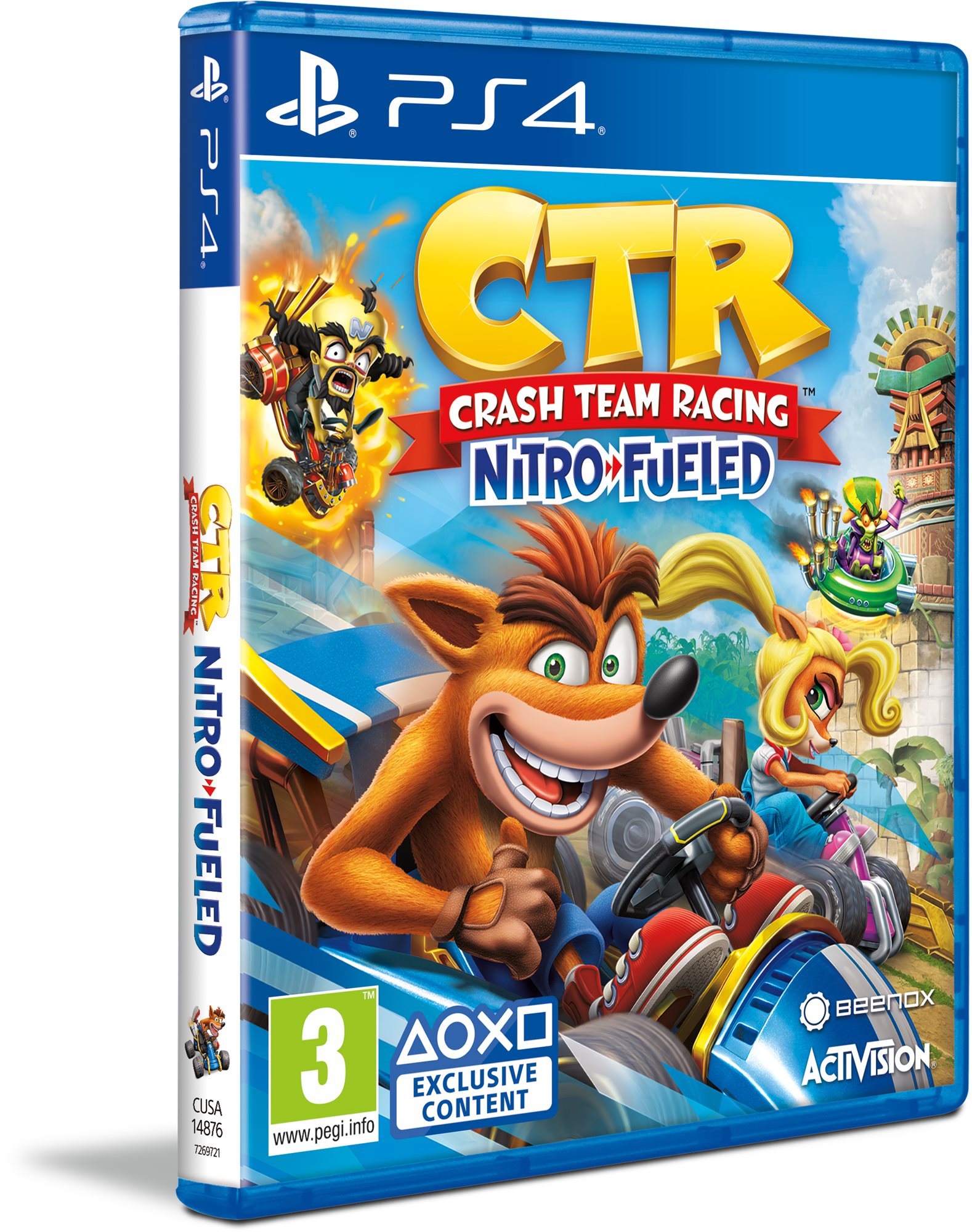Konzol játék Crash Team Racing Nitro-Fueled  - PS4