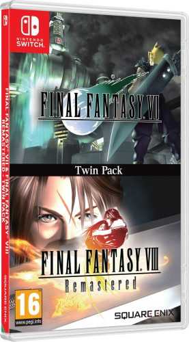 Konzol játék Final Fantasy VII + Final Fantasy VIII Remastered - Nintendo Switch