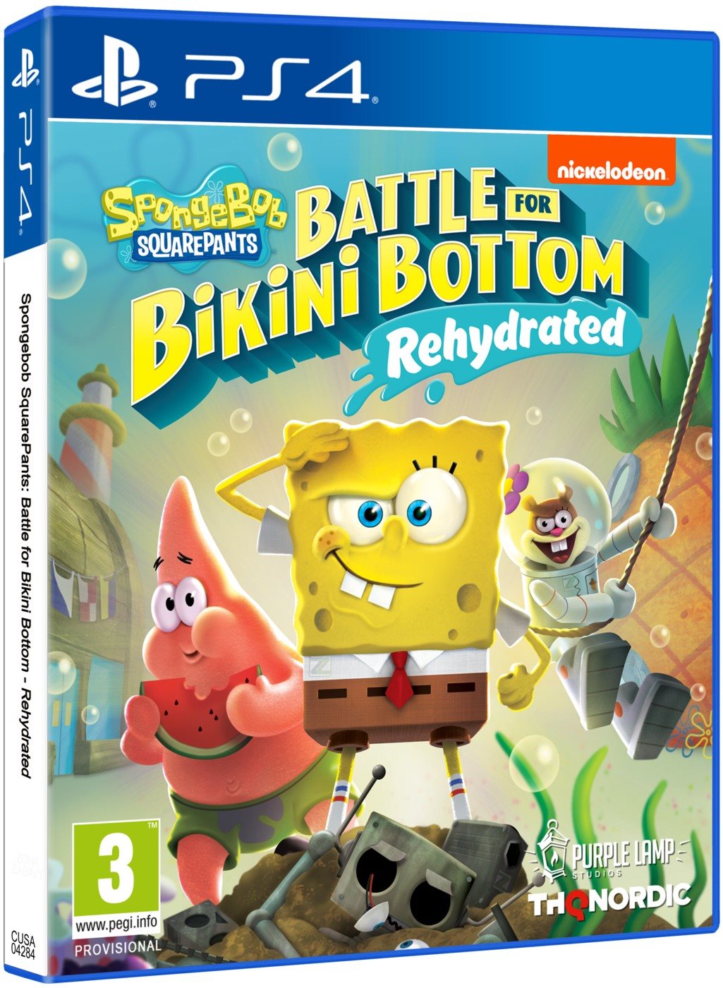 Konzol játék Spongebob SquarePants: Battle for Bikini Bottom - Rehydrated - PS4