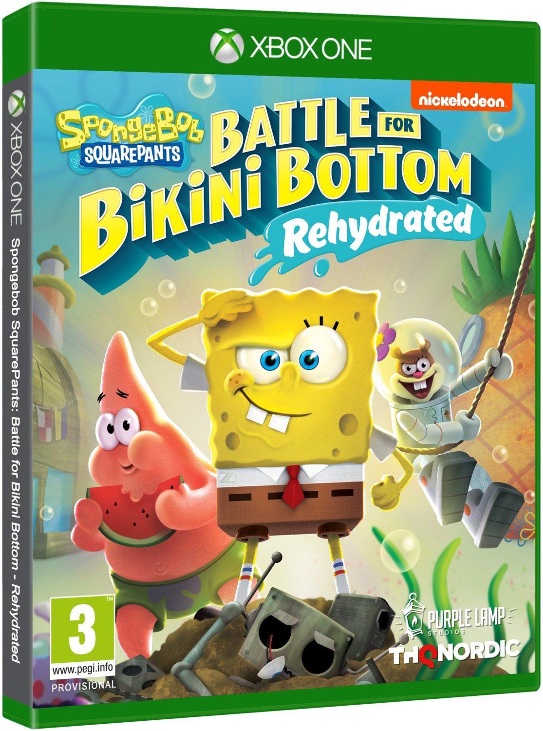 Konzol játék Spongebob SquarePants: Battle for Bikini Bottom - Rehydrated - Xbox One