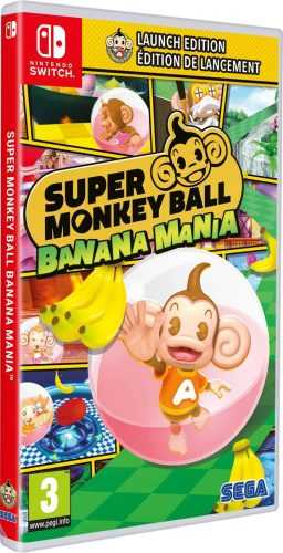 Konzol játék Super Monkey Ball: Banana Mania - Launch Edition - Nintendo Switch