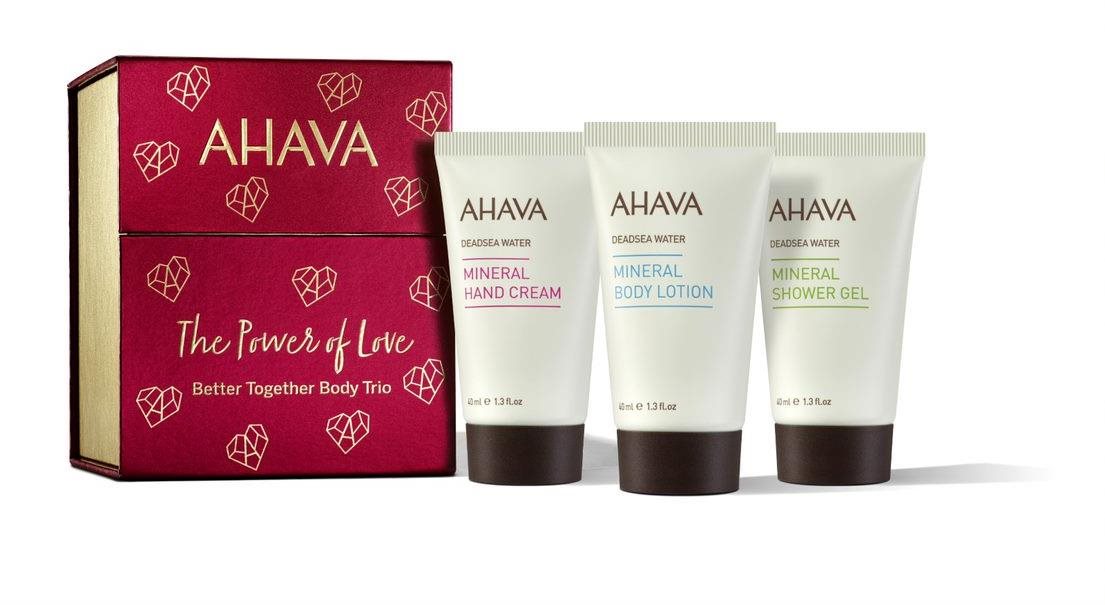 Kozmetikai ajándékcsomag AHAVA Better Together Body Trio