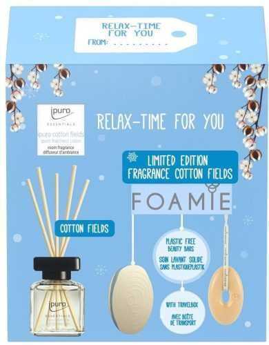 Kozmetikai ajándékcsomag FOAMIE x Ipuro Set Relax-Time