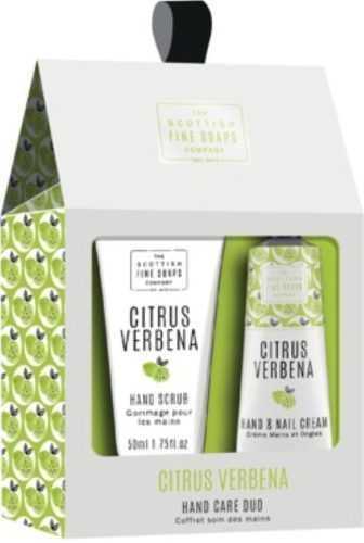 Kozmetikai ajándékcsomag SCOTTISH FINE SOAPS Kézápoló szett - Citrus Verbena