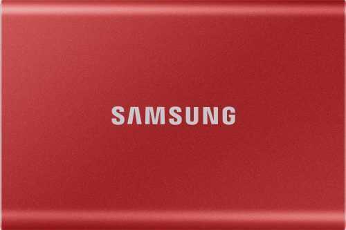 Külső merevlemez Samsung Portable SSD T7 2TB piros