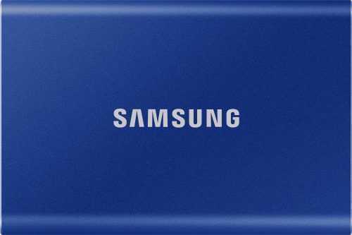 Külső merevlemez Samsung Portable SSD T7 500GB kék