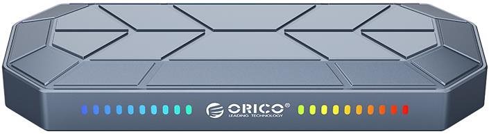 Külső merevlemez ház ORICO RGB M.2 NVMe SSD Enclosure