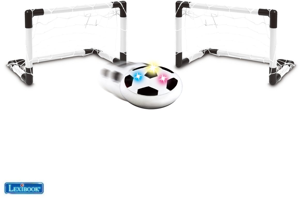 Kültéri játék Lexibook AeroFoot labdarúgó korong világítással + 2 kapu
