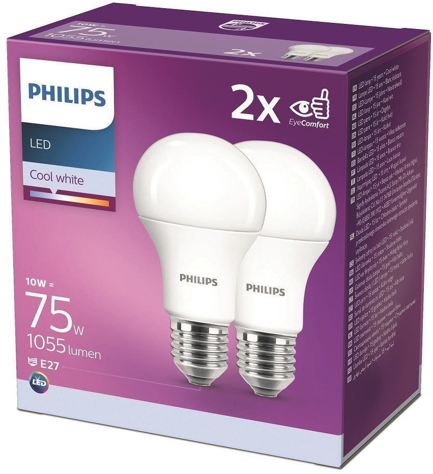 LED izzó Philips LED 10-75W