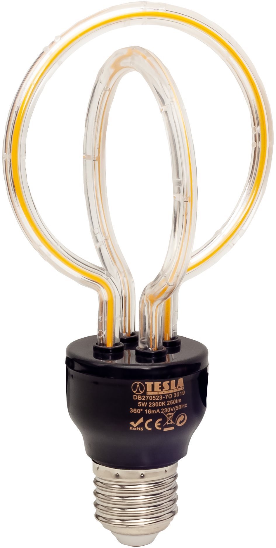 LED izzó Tesla Design BULB filament E27