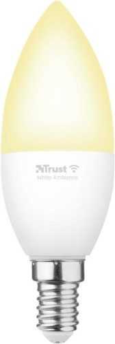 LED izzó Trust Smart WiFi LED white ambience candle E14 - fehér