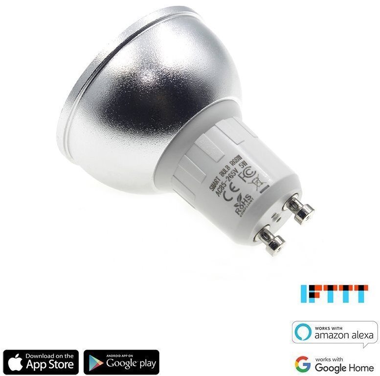 LED izzó iQ-Tech SmartLife GU10