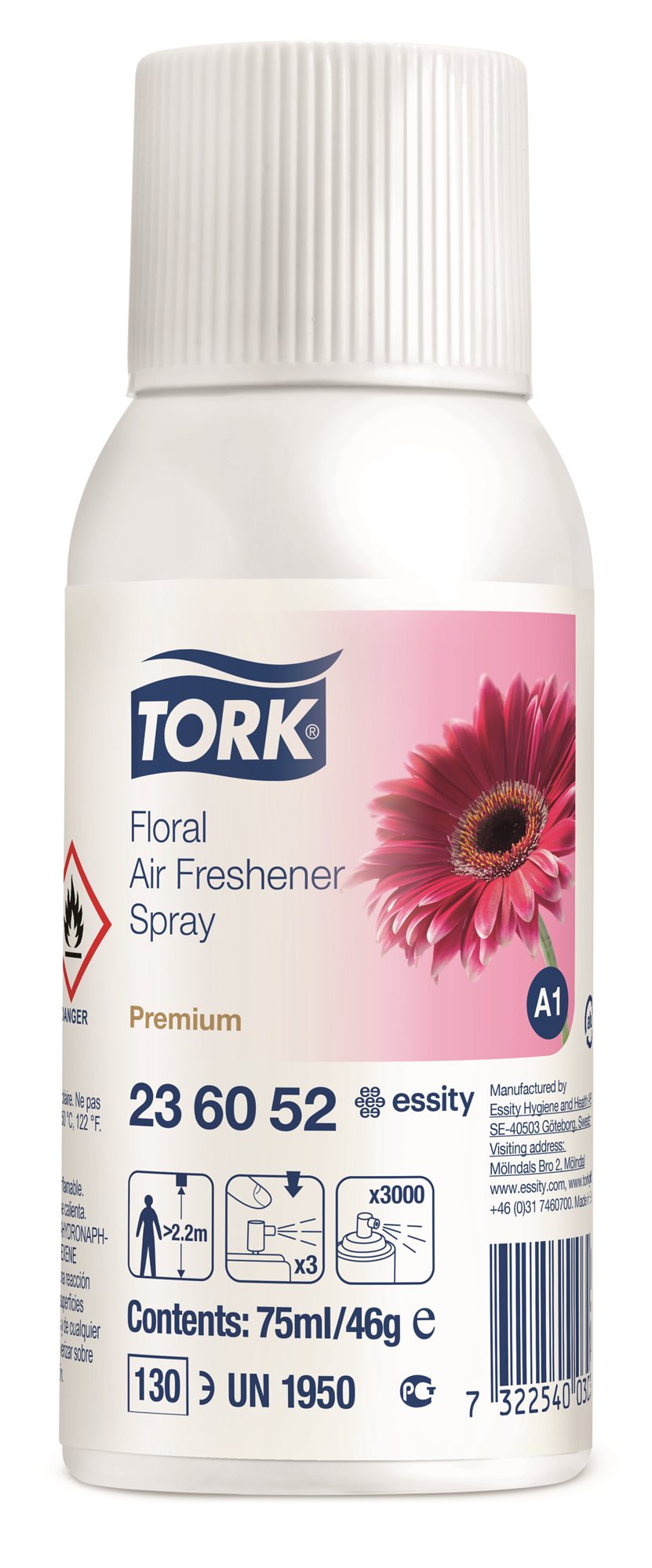Légfrissítő TORK Air-Fresh A1 virágillat 75 ml