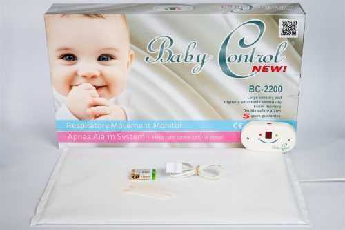Légzésfigyelő Baby Control BC2200 - egy érzékelőpaddal