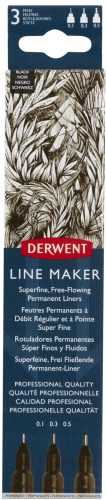 Liner DERWENT Line Maker Black 0.1