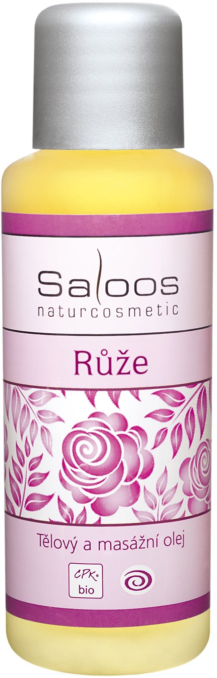 Masszázsolaj SALOOS Bio Test- és masszázsolaj Rózsa 50 ml