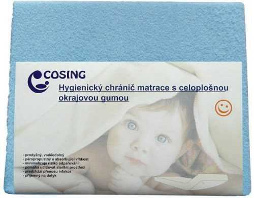 Matracvédő huzat COSING Higiéniai védőfólia membránnal 120 × 60 cm - kék