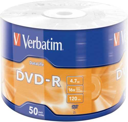 Média VERBATIM DVD-R DataLife 4