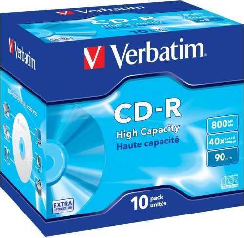 Média Verbatim CD-R 40x DataLife Protection