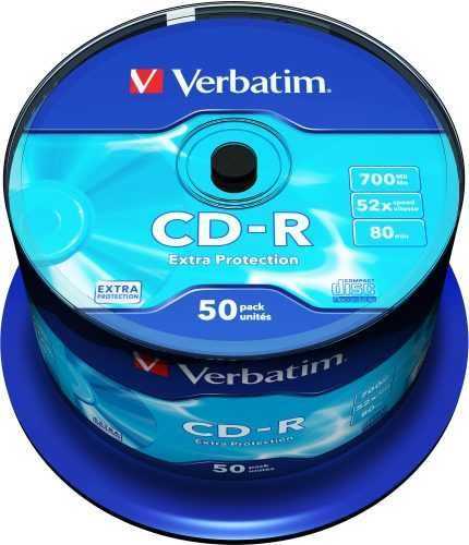 Média Verbatim CD-R 52x