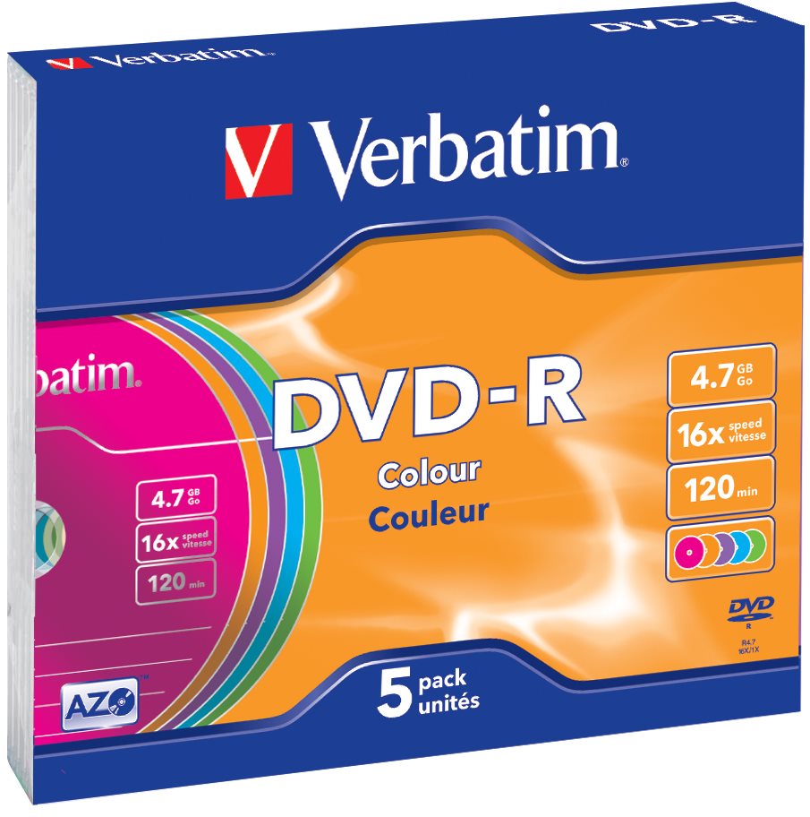 Média Verbatim DVD-R 4