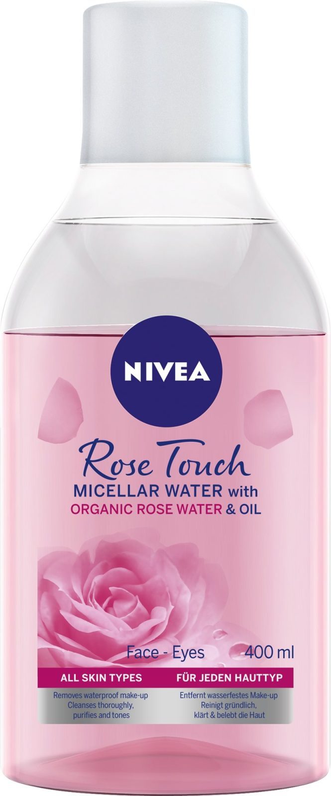 Micellás víz NIVEA MicellAIR Micellar Rose Water 400 ml