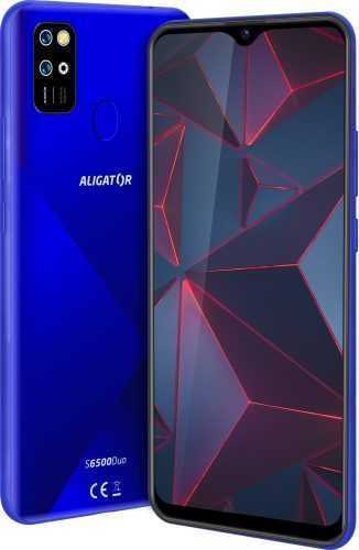 Mobiltelefon Aligator S6500 Duo Crystal 32 GB kék