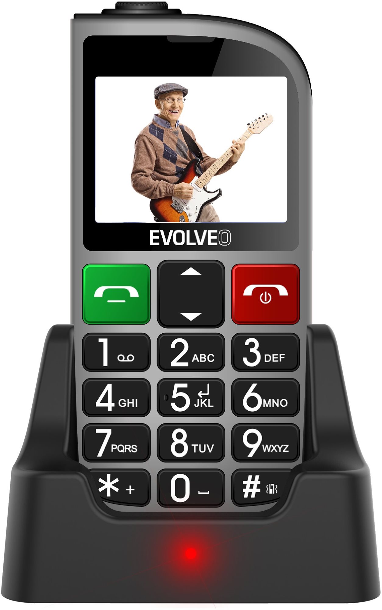 Mobiltelefon EVOLVEO EasyPhone FM
