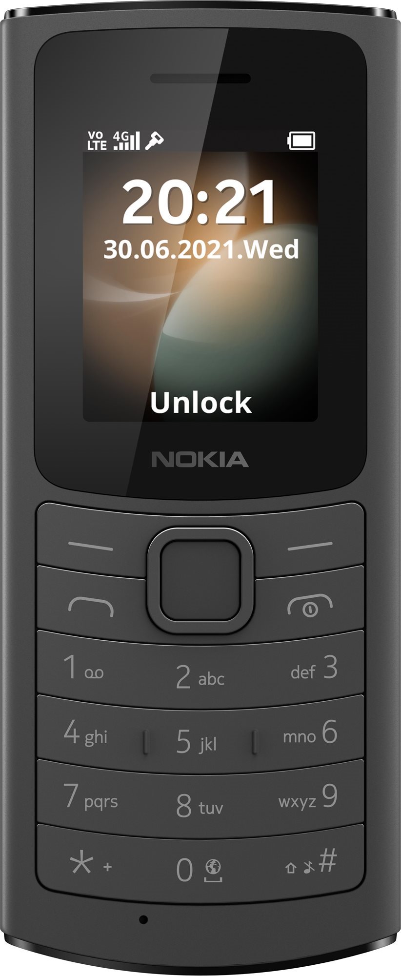 Mobiltelefon Nokia 110 4G fekete