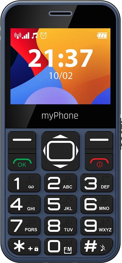 Mobiltelefon myPhone Halo 3 Senior kék