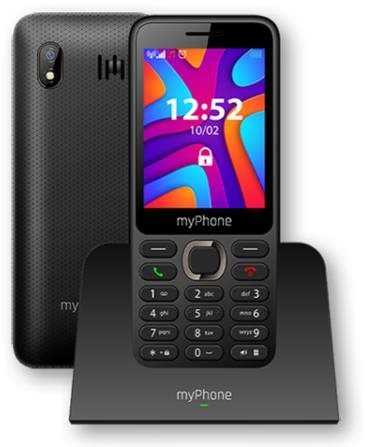 Mobiltelefon myPhone S1 fekete