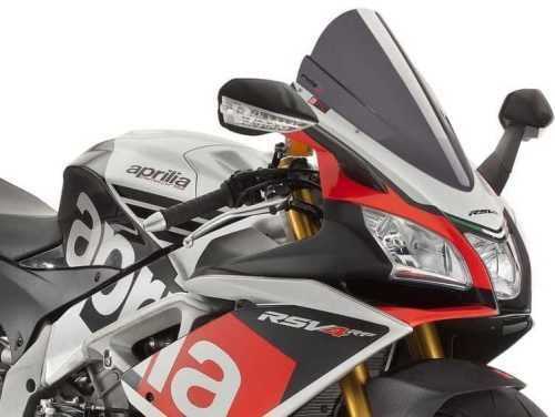 Motorkerékpár plexi-szélvédő PUIG RACING sötét füstszínű
