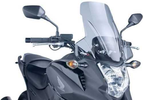 Motorkerékpár plexi-szélvédő PUIG TOURING füstszínű