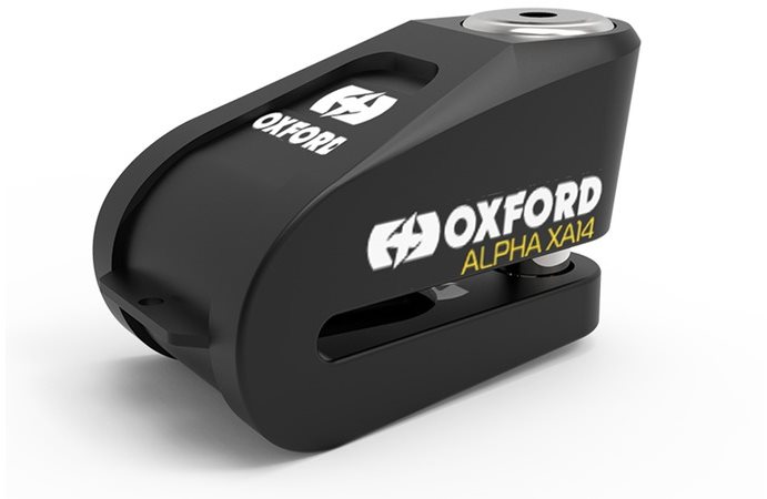 Motorzár OXFORD Alpha Alarm tárcsafék zár XA14 (integrált riasztó
