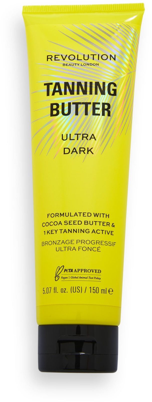 Napozókrém REVOLUTION Beauty Buildable Tanning Butter - Ultra Dark 150 ml