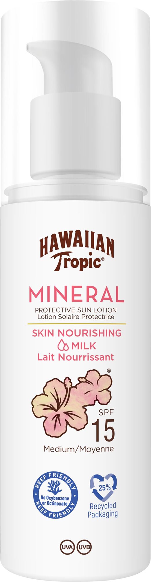 Naptej HAWAIIAN TROPIC Mineral Sun Milk SPF 15 100 ml
