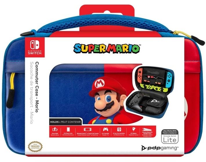 Nintendo Switch tok PDP Commuter Case - Mario - Nintendo Switch