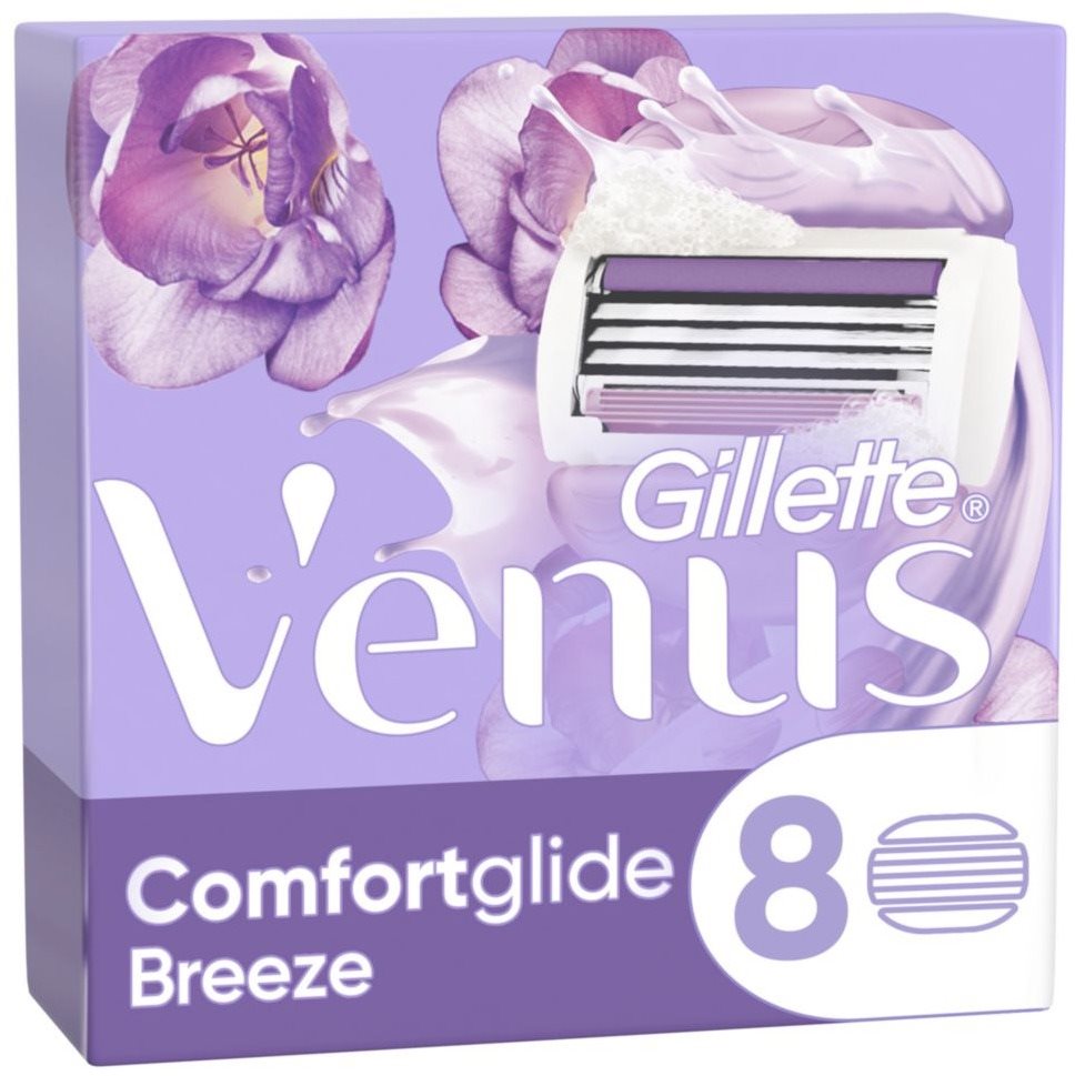 Női borotvabetét GILLETTE Venus ComfortGlide Breeze 8 db