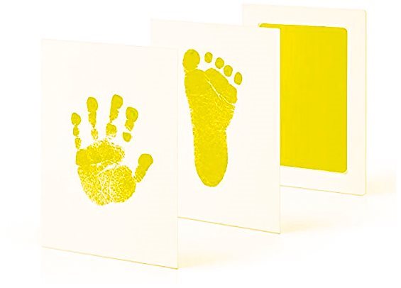 Nyomtató készlet GOLD BABY szett gyereknyomatokhoz - sárga