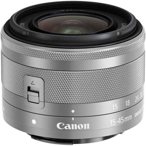 Objektív Canon EF-M 15-45mm F3.5 - 6.3 IS STM Silver