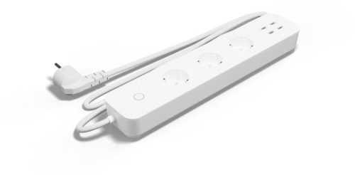 Okos konnektor Tesla Smart Power Strip 3 + 4 USB