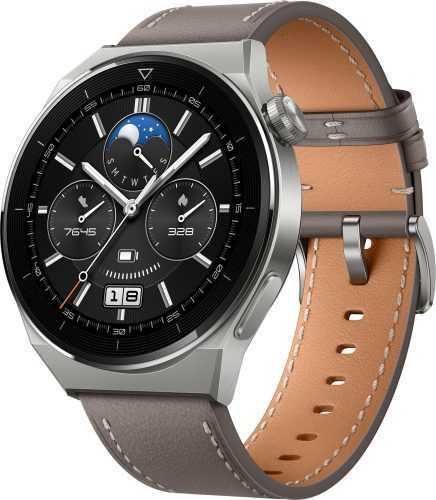 Okosóra Huawei Watch GT 3 Pro 46 mm Gray Leather