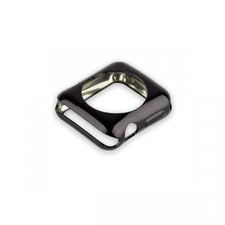 Okosóra tok COTEetCI hőre lágyuló műanyag tok  Apple Watch 42 mm órához fekete