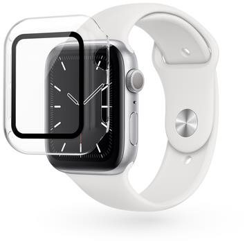 Okosóra tok Epico Clear Glass Case Apple Watch 4/5/6/SE (40 mm) számára