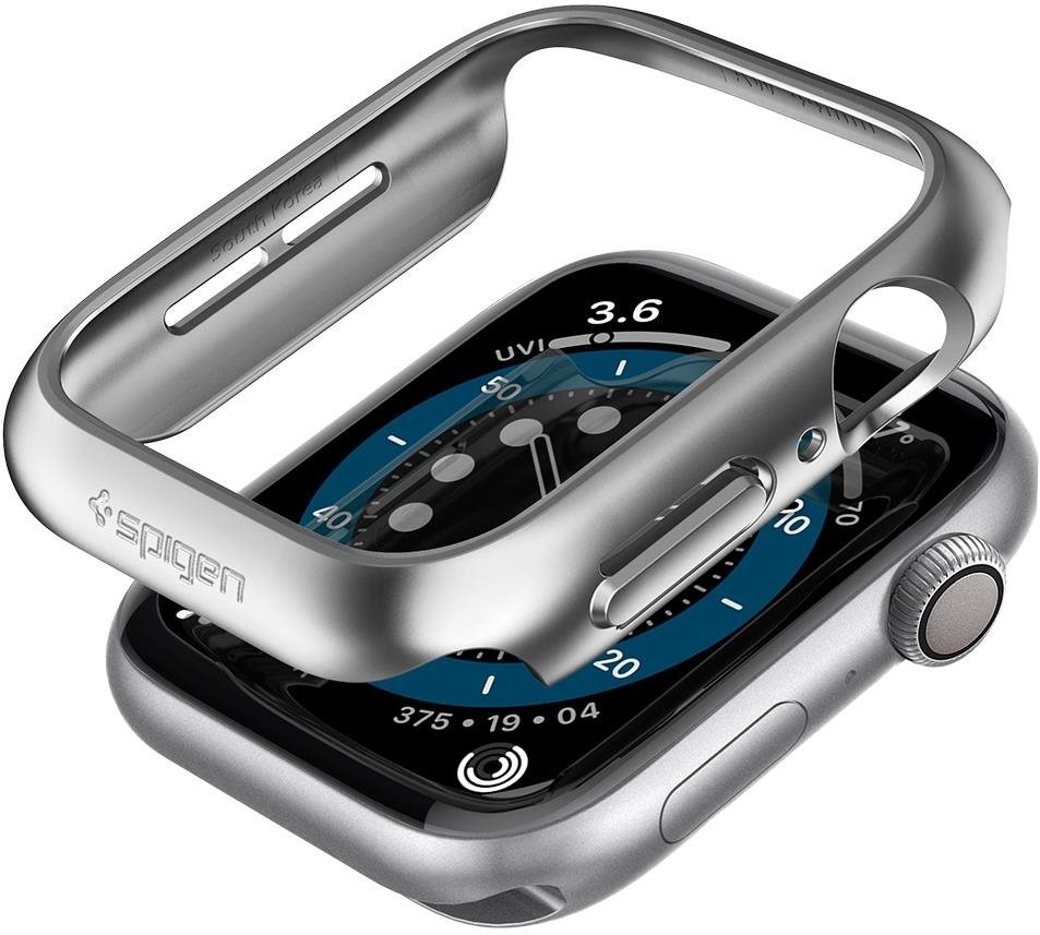 Okosóra tok Spigen Thin Fit Graphite Apple Watch SE 2022/6/SE/5/4 (44 mm)