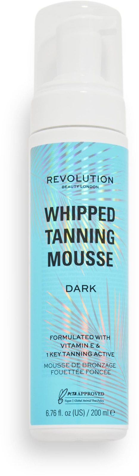 Önbarnító krém REVOLUTION Beauty Whipped Tanning Mousse - Dark 200 ml