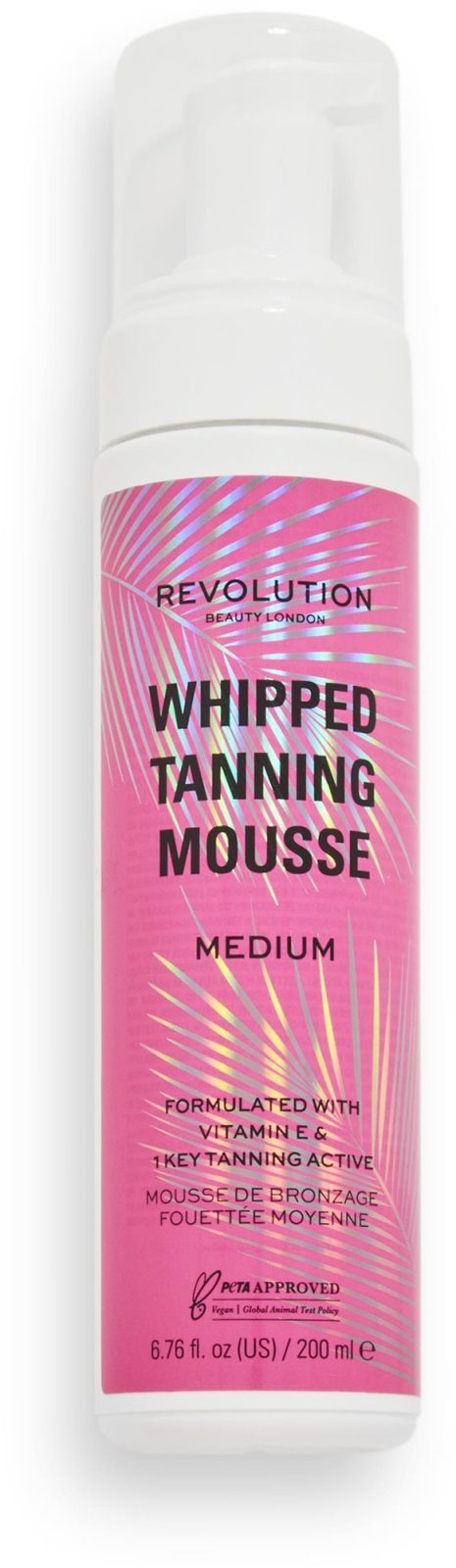 Önbarnító krém REVOLUTION Beauty Whipped Tanning Mousse - Light/Medium 200 ml