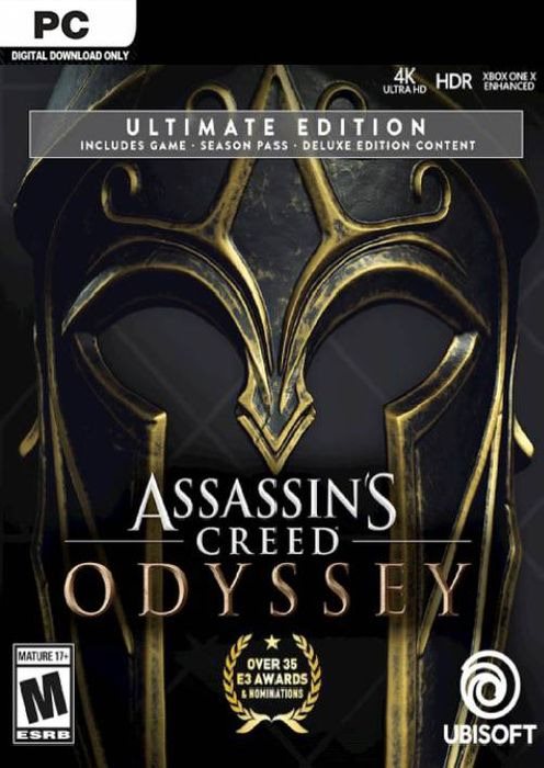 PC játék Assassins Creed Odyssey Ultimate Edition - PC DIGITAL