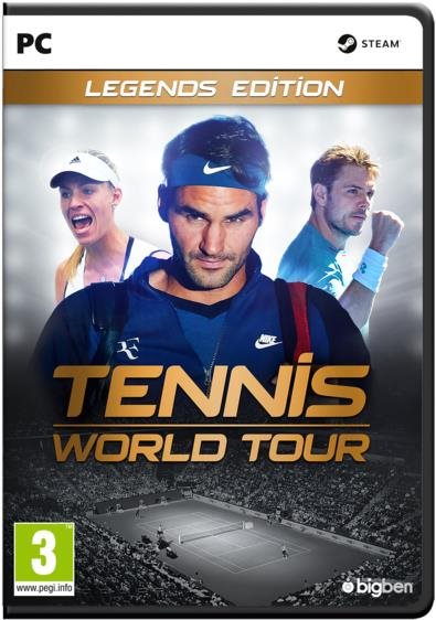 PC játék Tennis World Tour Legends Edition
